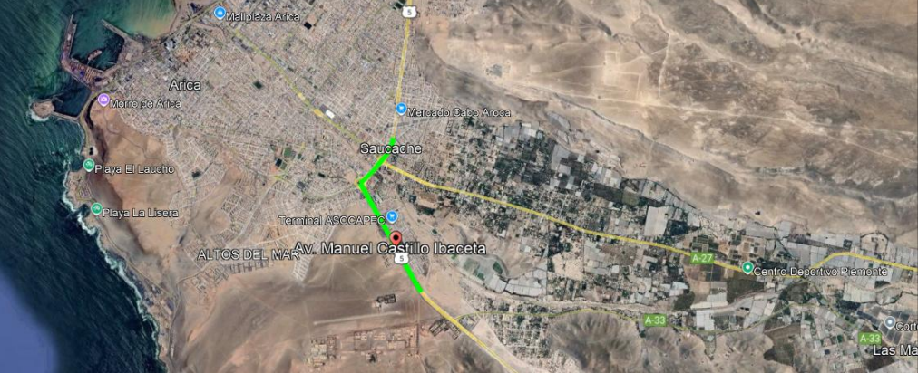 PROSIGA se adjudica Asesoría a la Inspección Fiscal para el Mejoramiento de la Pasada Urbana de la Ruta 5 en Arica